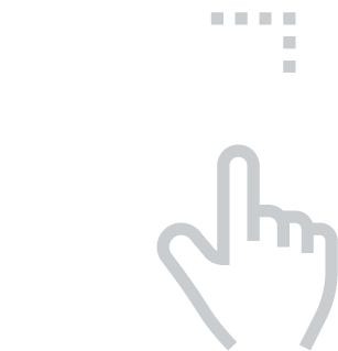 Icon depicting a mouse and a chat box, referring to user behavior